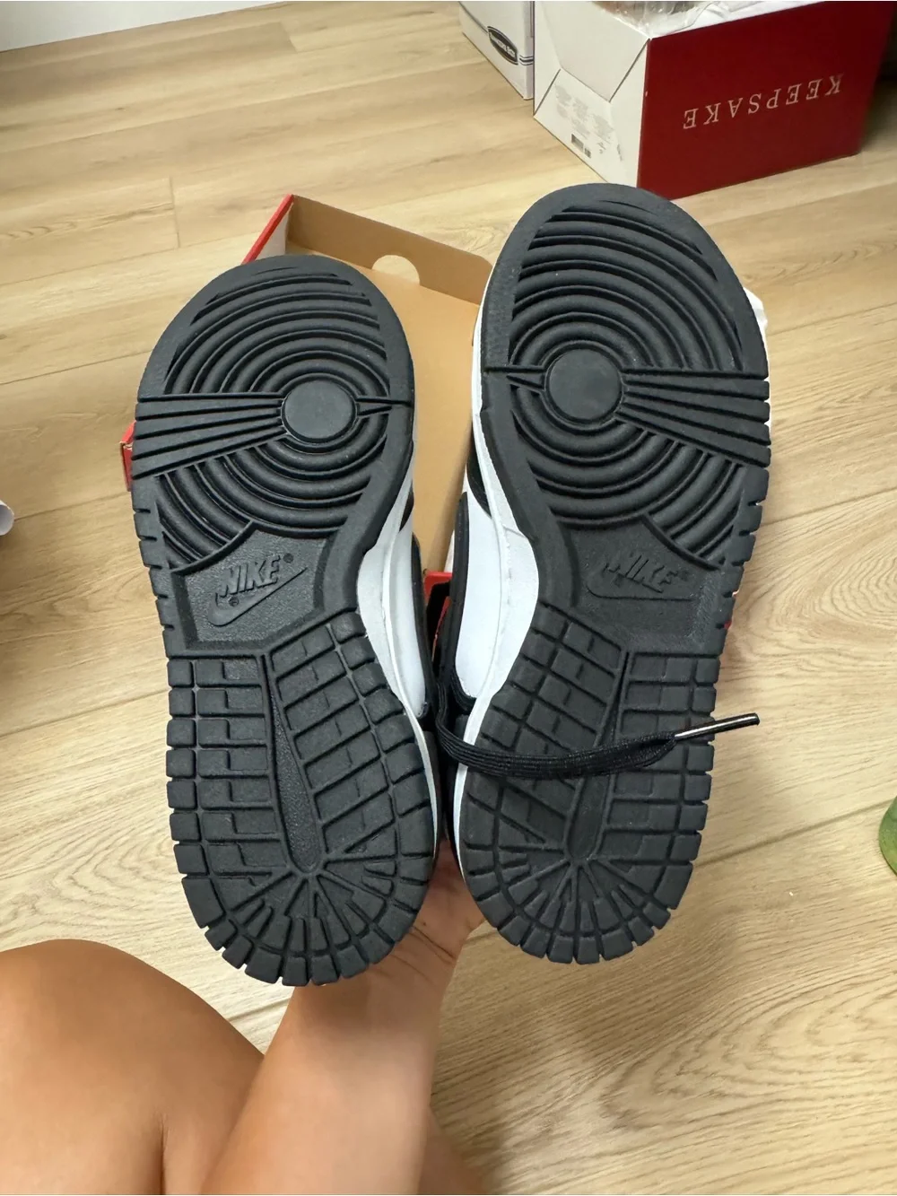 Nike Dunks Black & White Low-Top Sneakers